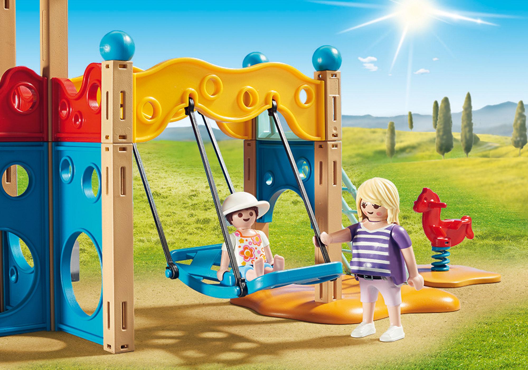 Playmobil Park Playground Instructions minimalistisches Interieur
